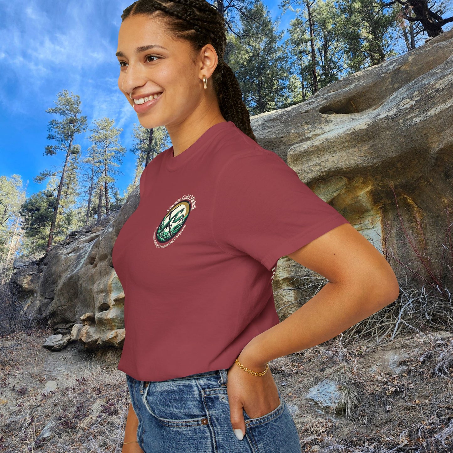 Mantis Gold Mining T-shirt | Praying Mantis Logo Tee