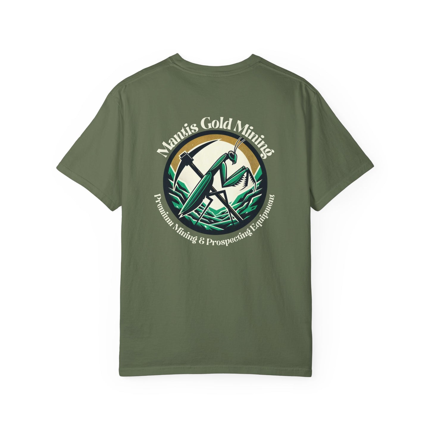 Mantis Gold Mining T-shirt | Praying Mantis Logo Tee