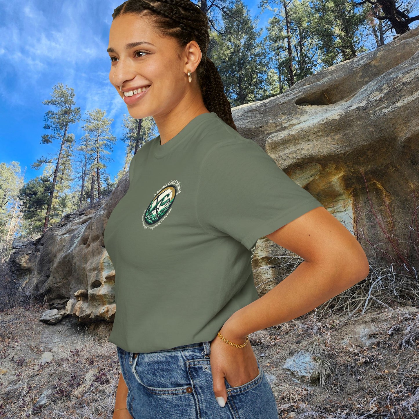 Mantis Gold Mining T-shirt | Praying Mantis Logo Tee