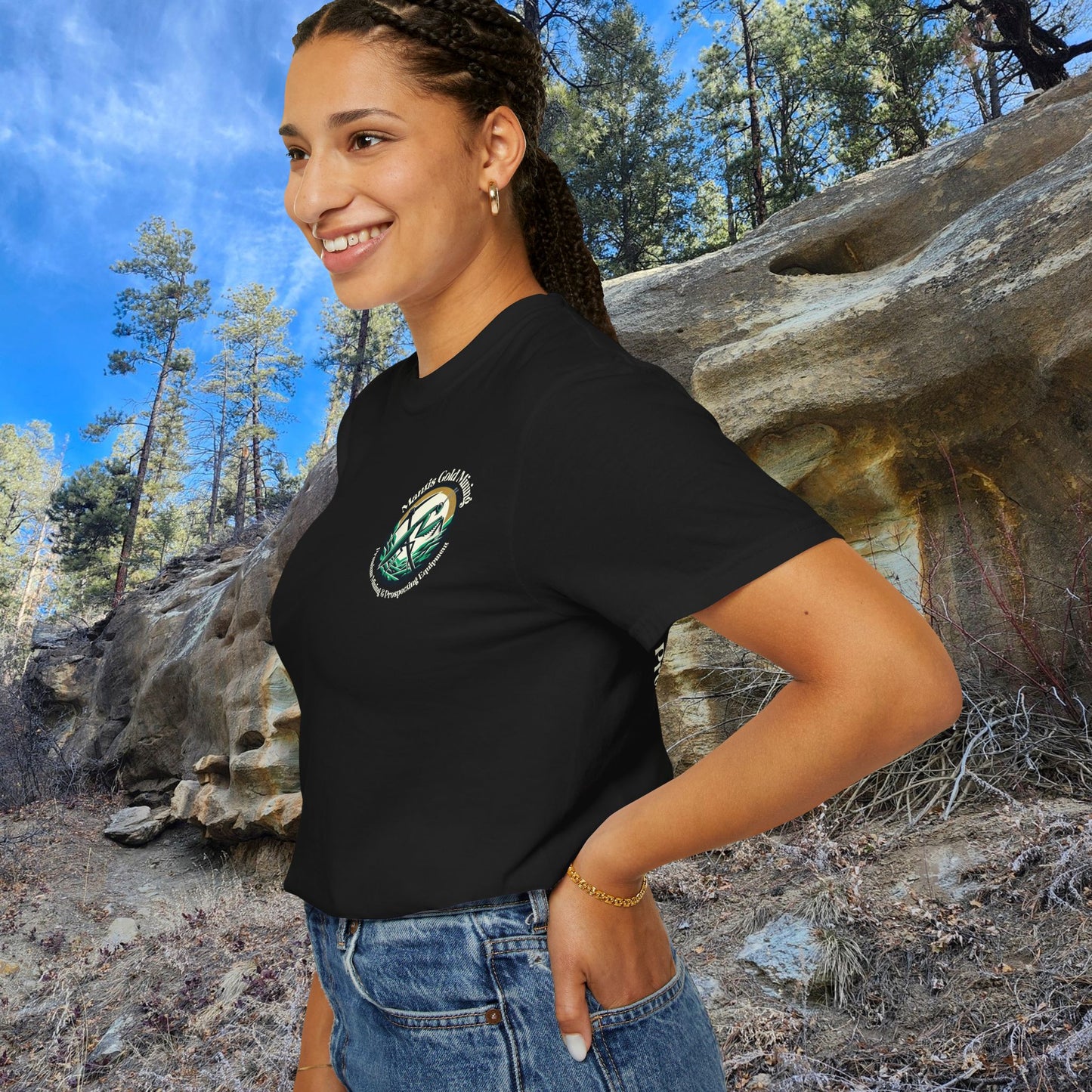 Mantis Gold Mining T-shirt | Praying Mantis Logo Tee