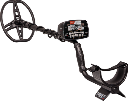 AT Max Metal Detector with 8.5" x 11" PROformance™ DD submersible searchcoil, Garrett MS-3 Z-Lynk wireless headphones and coil cover