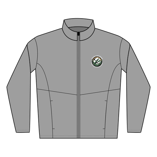 Embroidered Soft Shell Jacket — Mantis Gold Mining Logo (Men’s)