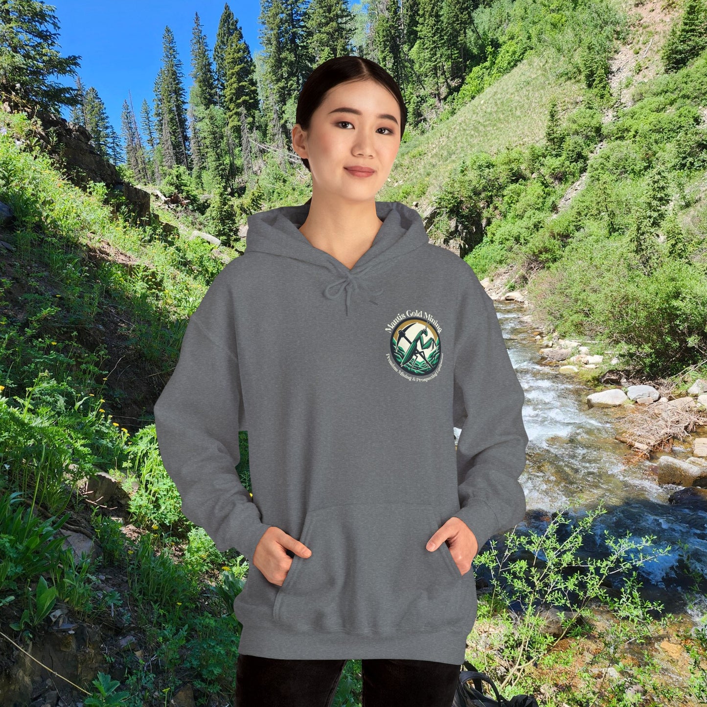 Mantis Gold Mining Unisex Heavy Blend™ Hooded Sweatshirt