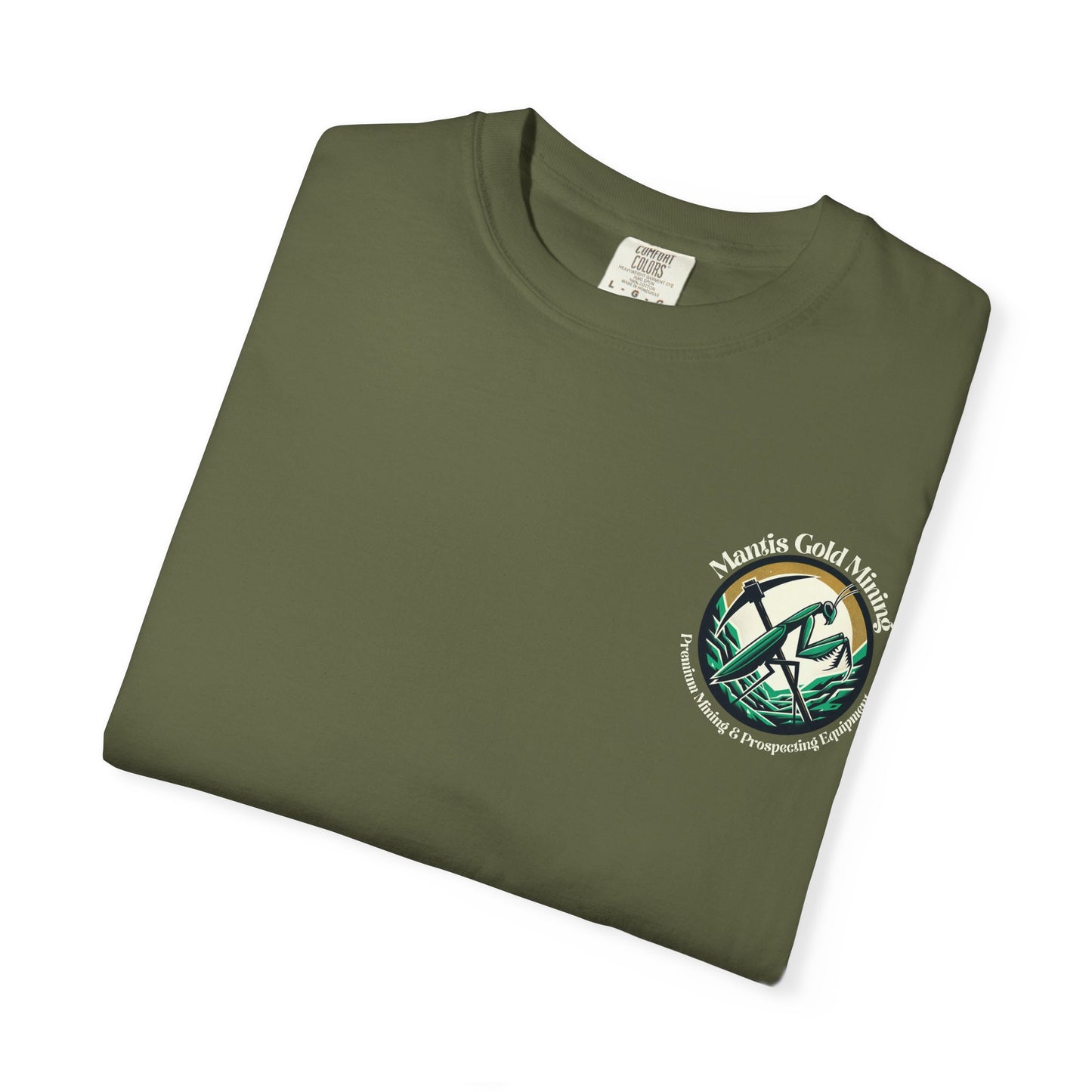 Mantis Gold Mining T-shirt | Praying Mantis Logo Tee