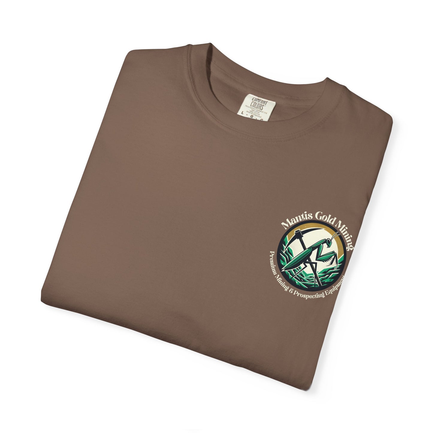Mantis Gold Mining T-shirt | Praying Mantis Logo Tee