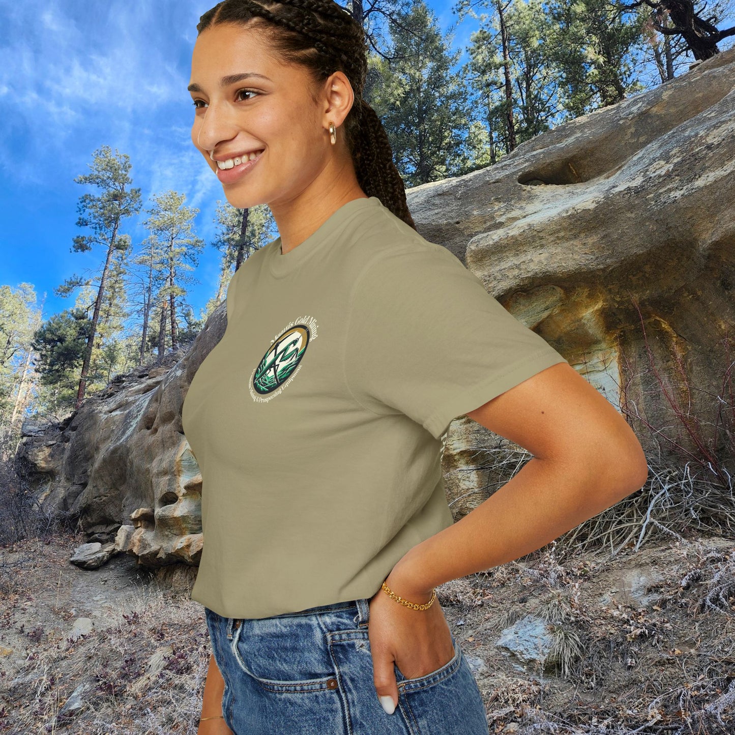 Mantis Gold Mining T-shirt | Praying Mantis Logo Tee