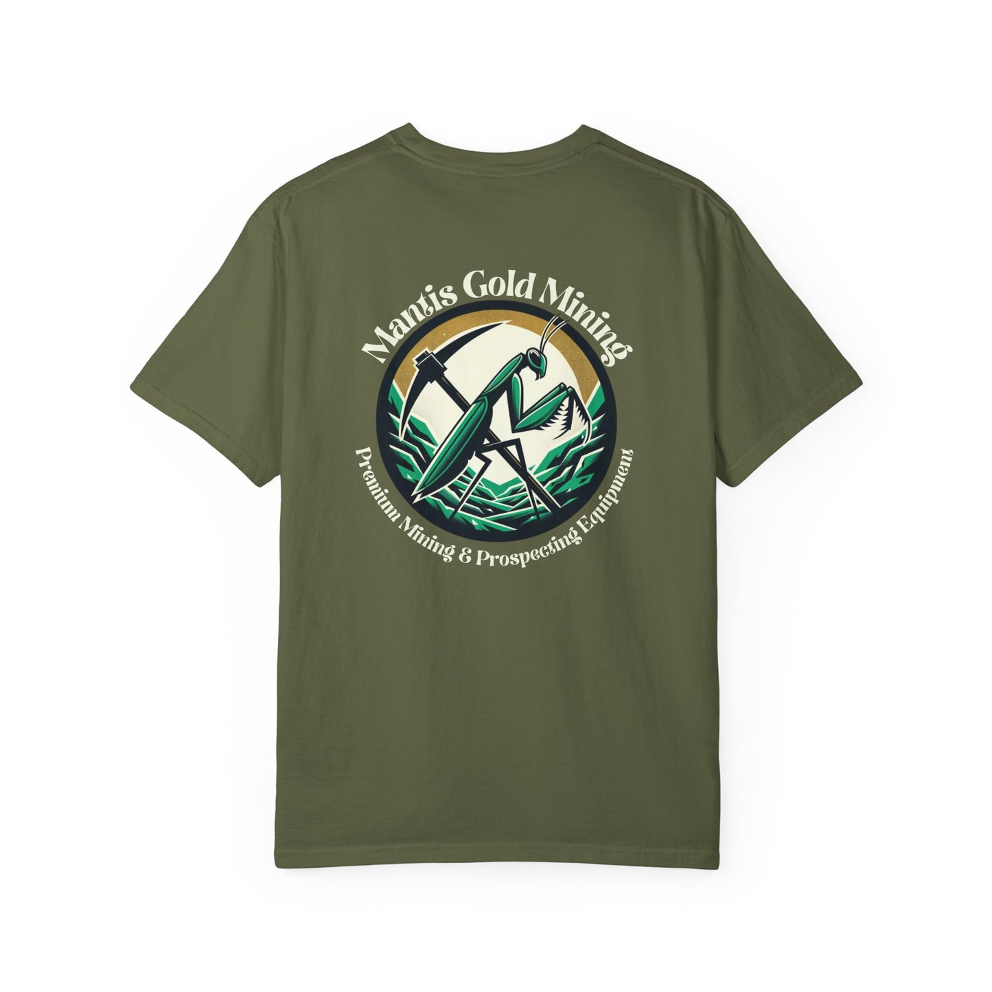Mantis Gold Mining T-shirt | Praying Mantis Logo Tee