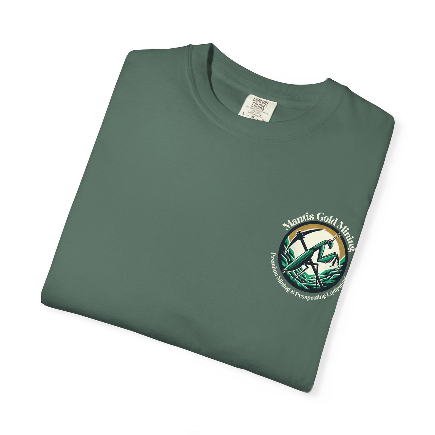 Mantis Gold Mining T-shirt | Praying Mantis Logo Tee