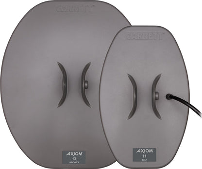 Axiom Metal Detector with 13"x11" DD-FC Coil, 11"x7" Mono Coil and MS-3 Headphones