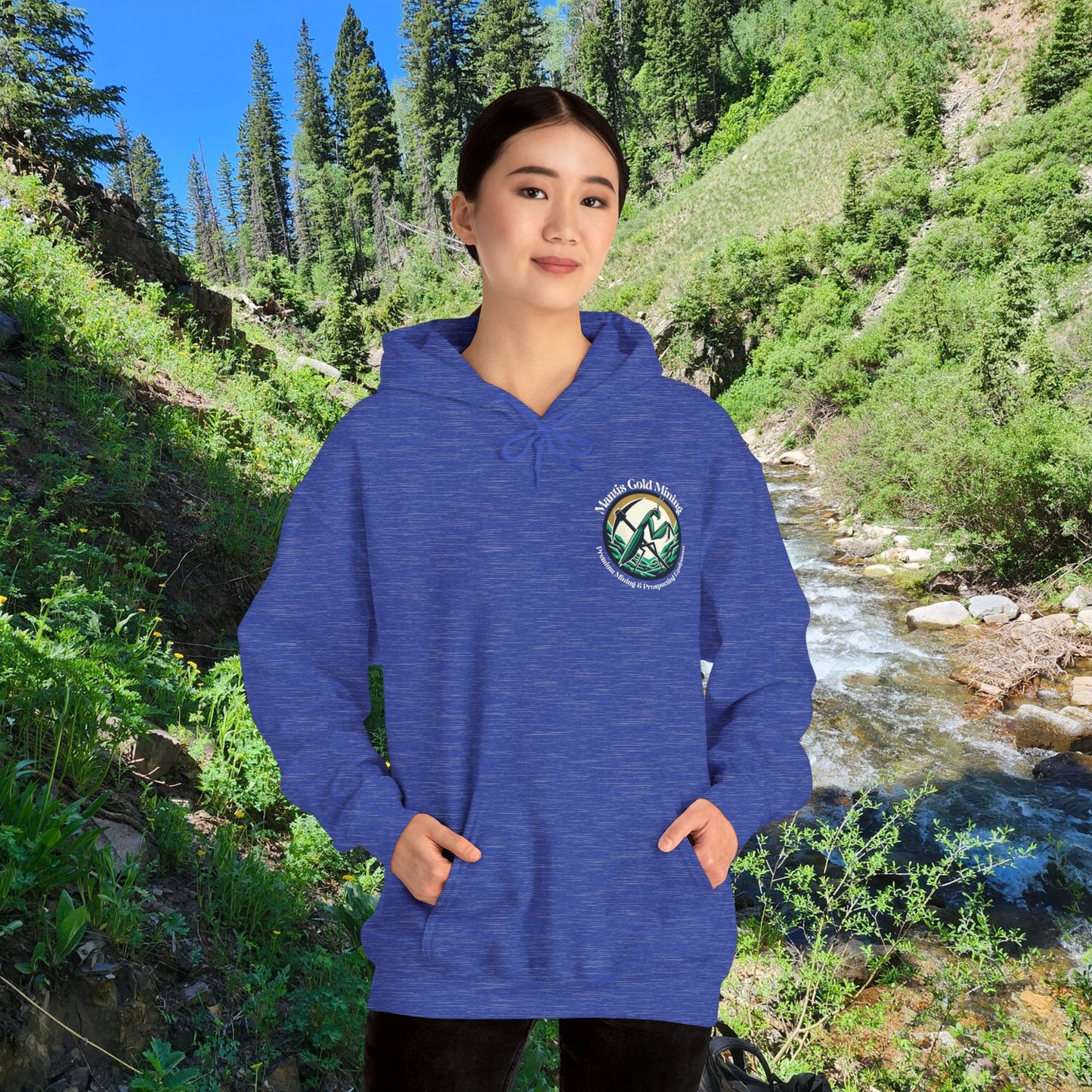 Mantis Gold Mining Unisex Heavy Blend™ Hooded Sweatshirt