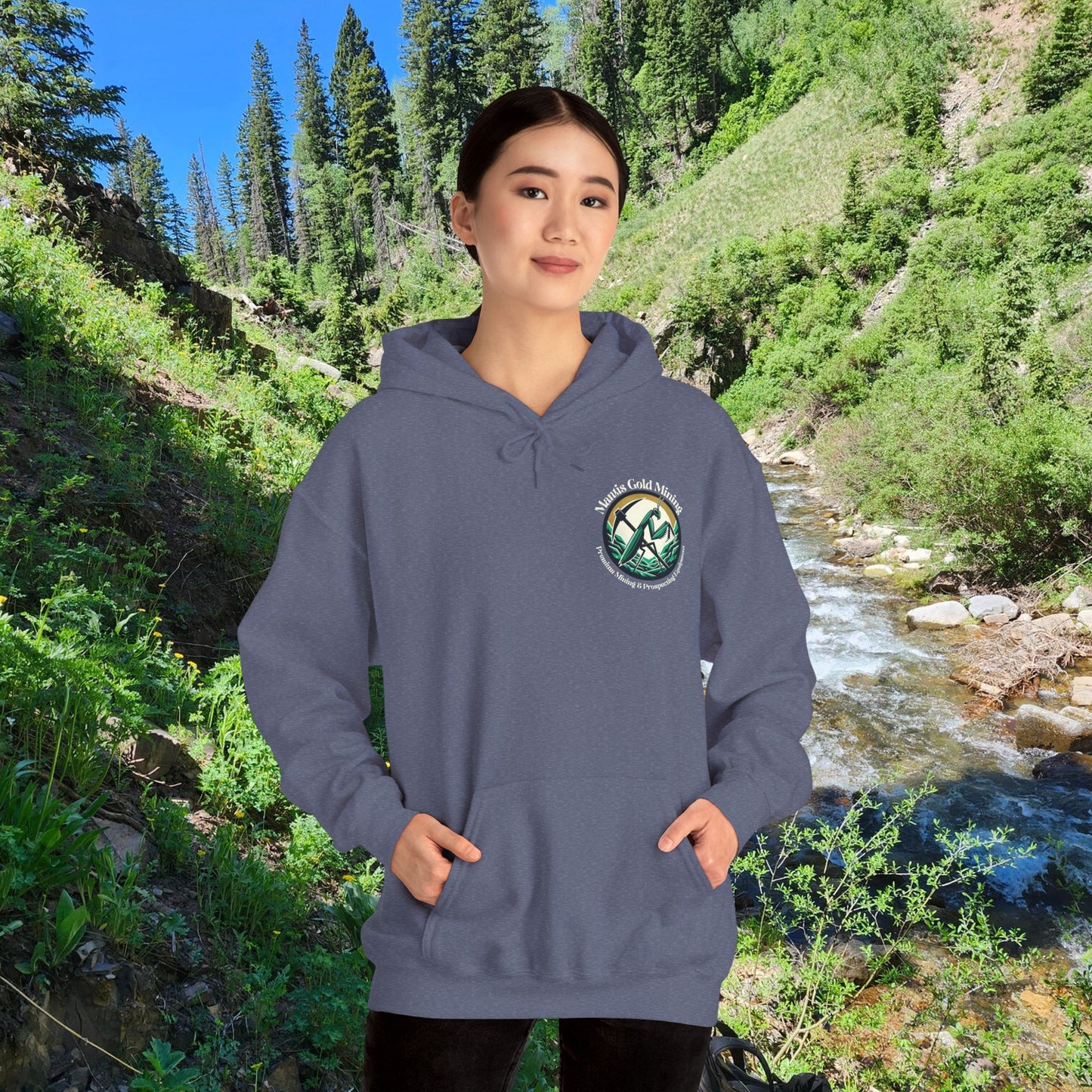 Mantis Gold Mining Unisex Heavy Blend™ Hooded Sweatshirt