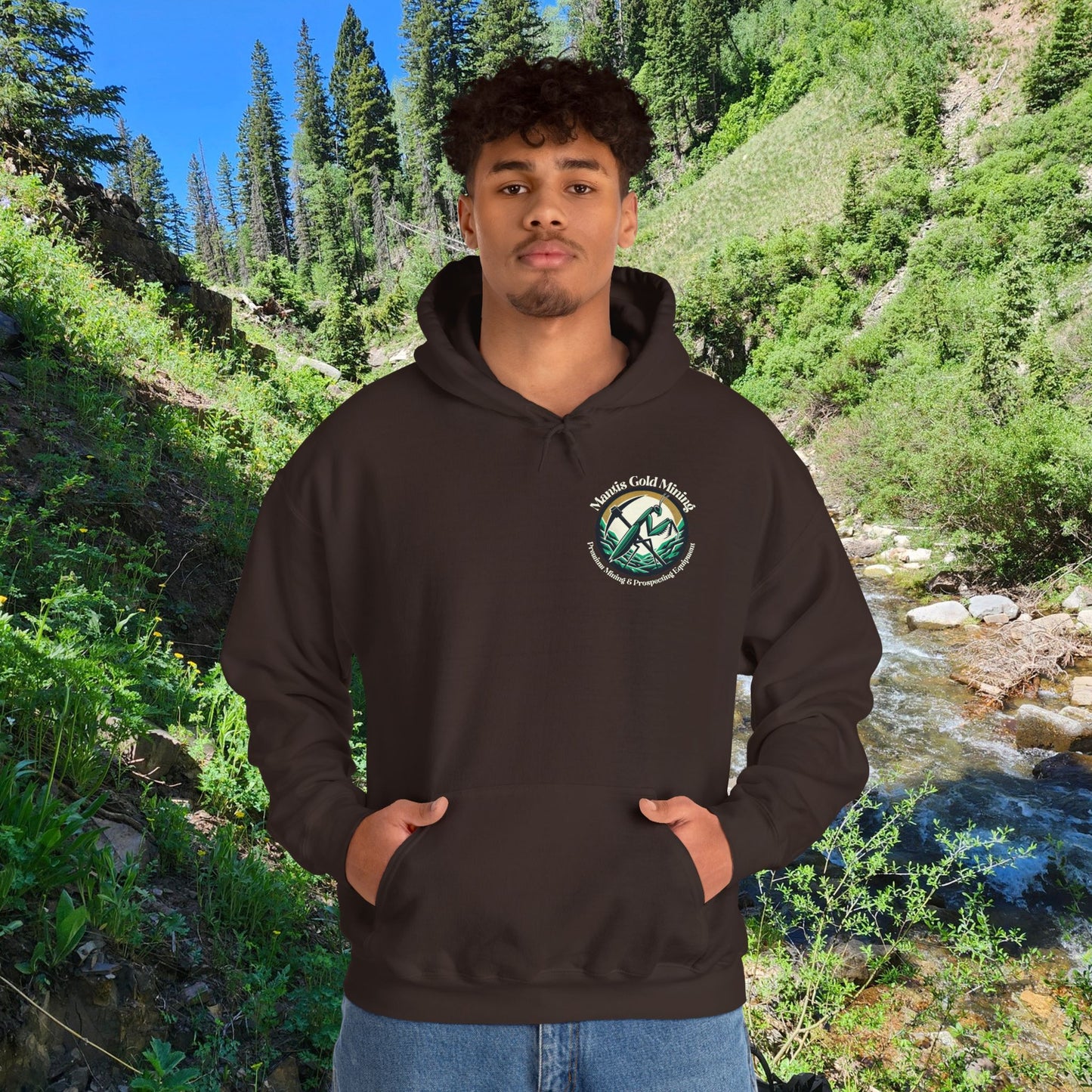 Mantis Gold Mining Unisex Heavy Blend™ Hooded Sweatshirt