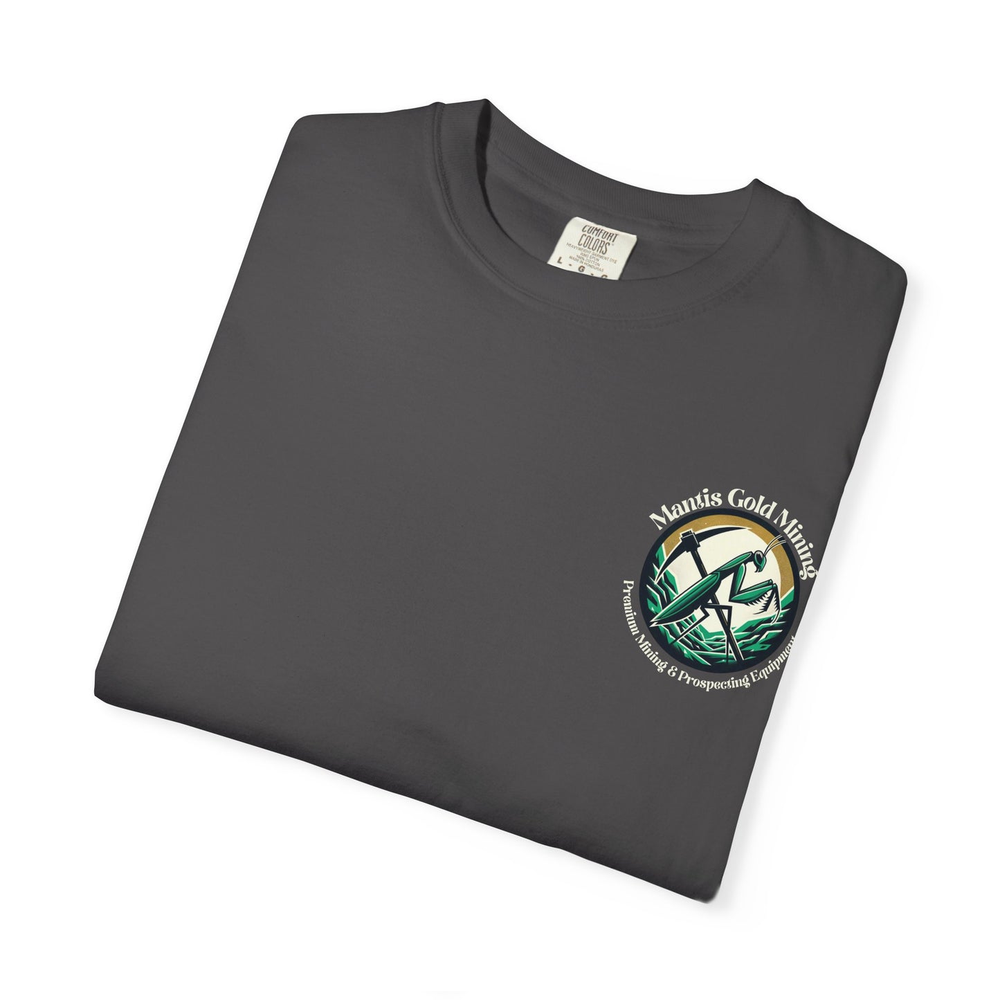 Mantis Gold Mining T-shirt | Praying Mantis Logo Tee
