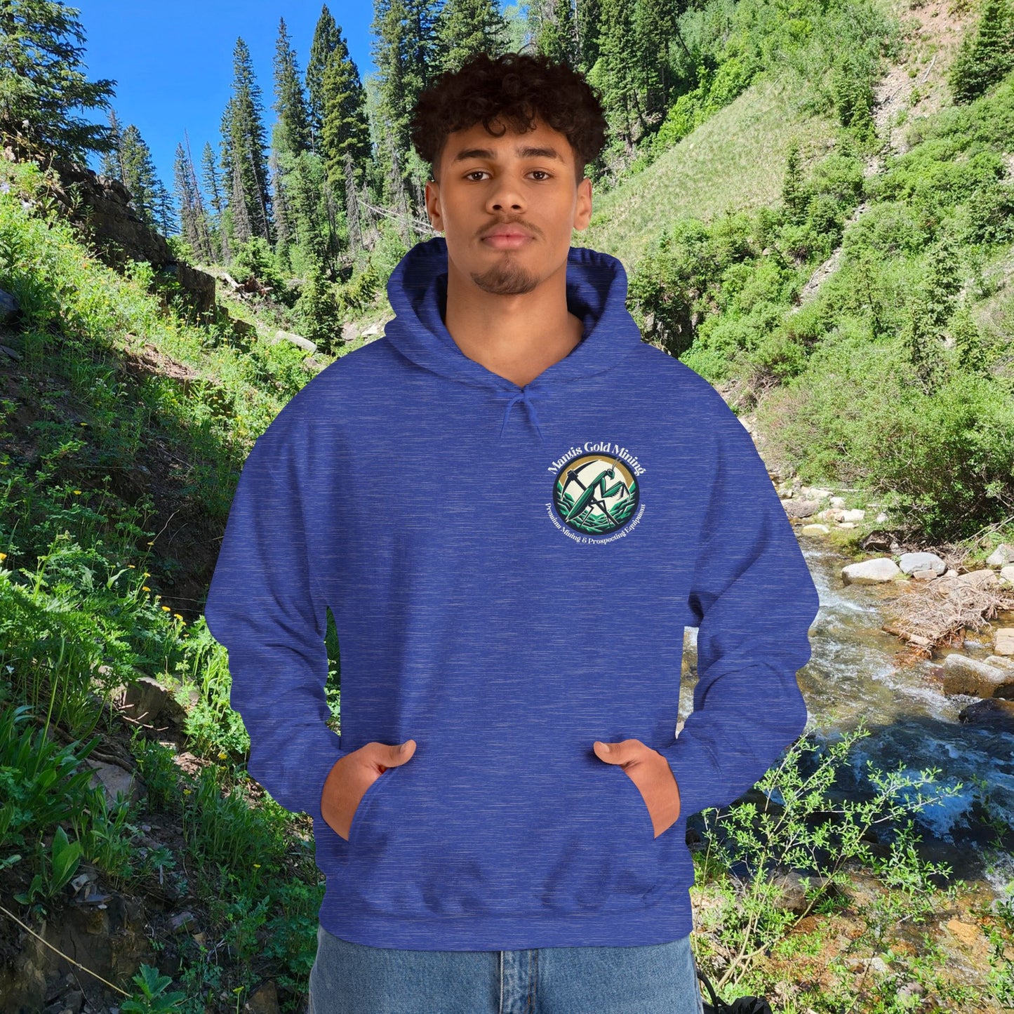 Mantis Gold Mining Unisex Heavy Blend™ Hooded Sweatshirt