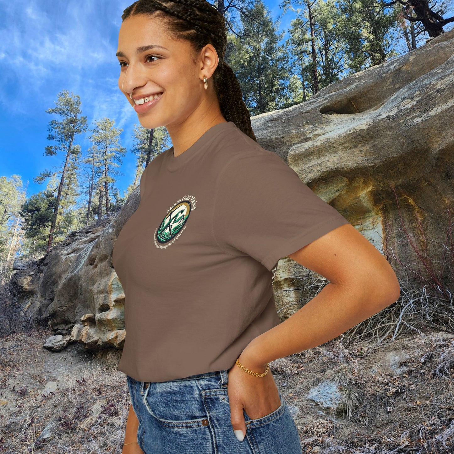 Mantis Gold Mining T-shirt | Praying Mantis Logo Tee