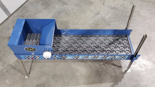 12" Speed Banker Unclassified Power Sluice with Dream Mat | Gold Mining Equipment