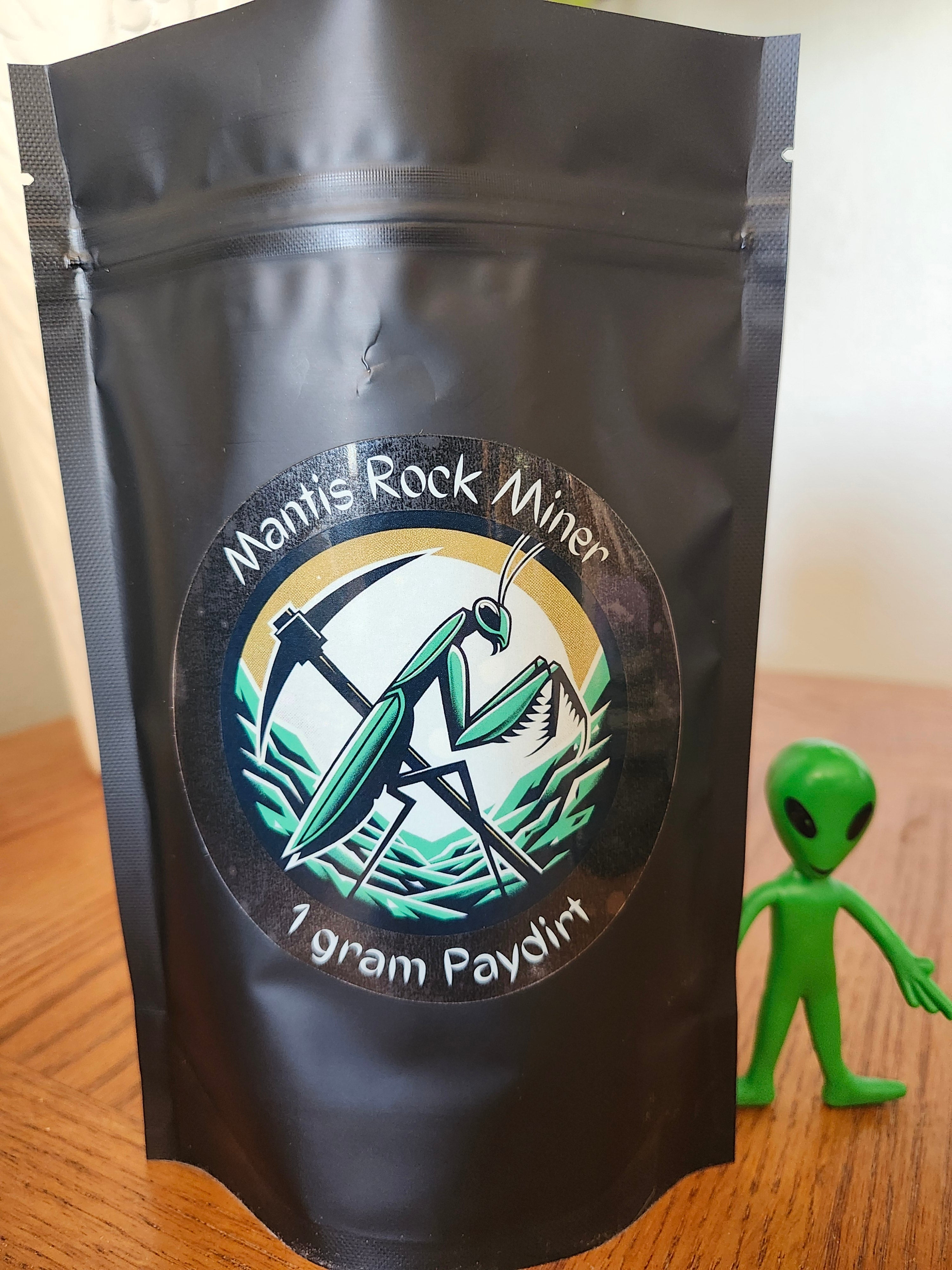 Mantis Gold Mining Paydirt - 1 gram