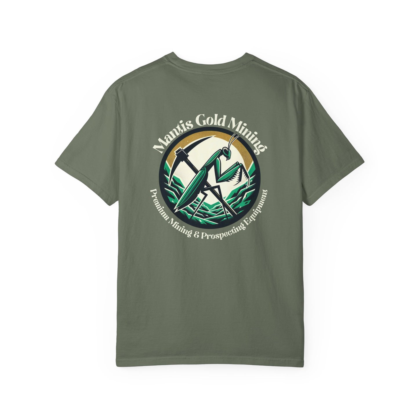 Mantis Gold Mining T-shirt | Praying Mantis Logo Tee