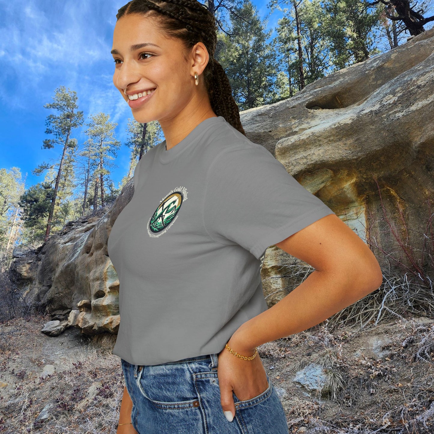 Mantis Gold Mining T-shirt | Praying Mantis Logo Tee