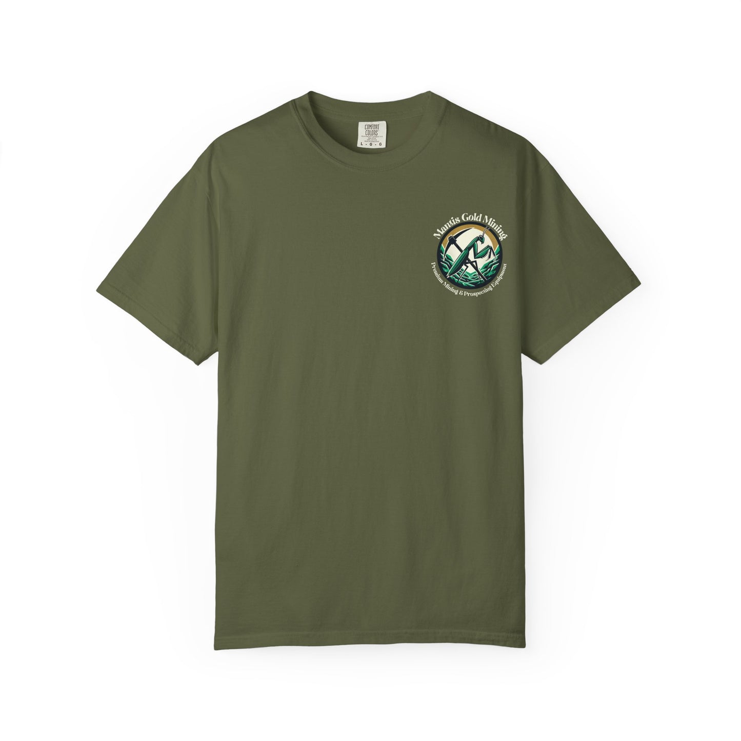 Mantis Gold Mining T-shirt | Praying Mantis Logo Tee