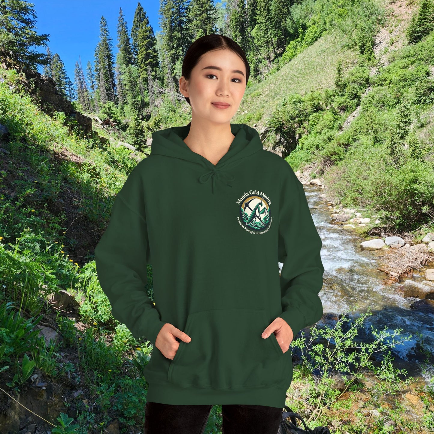 Mantis Gold Mining Unisex Heavy Blend™ Hooded Sweatshirt