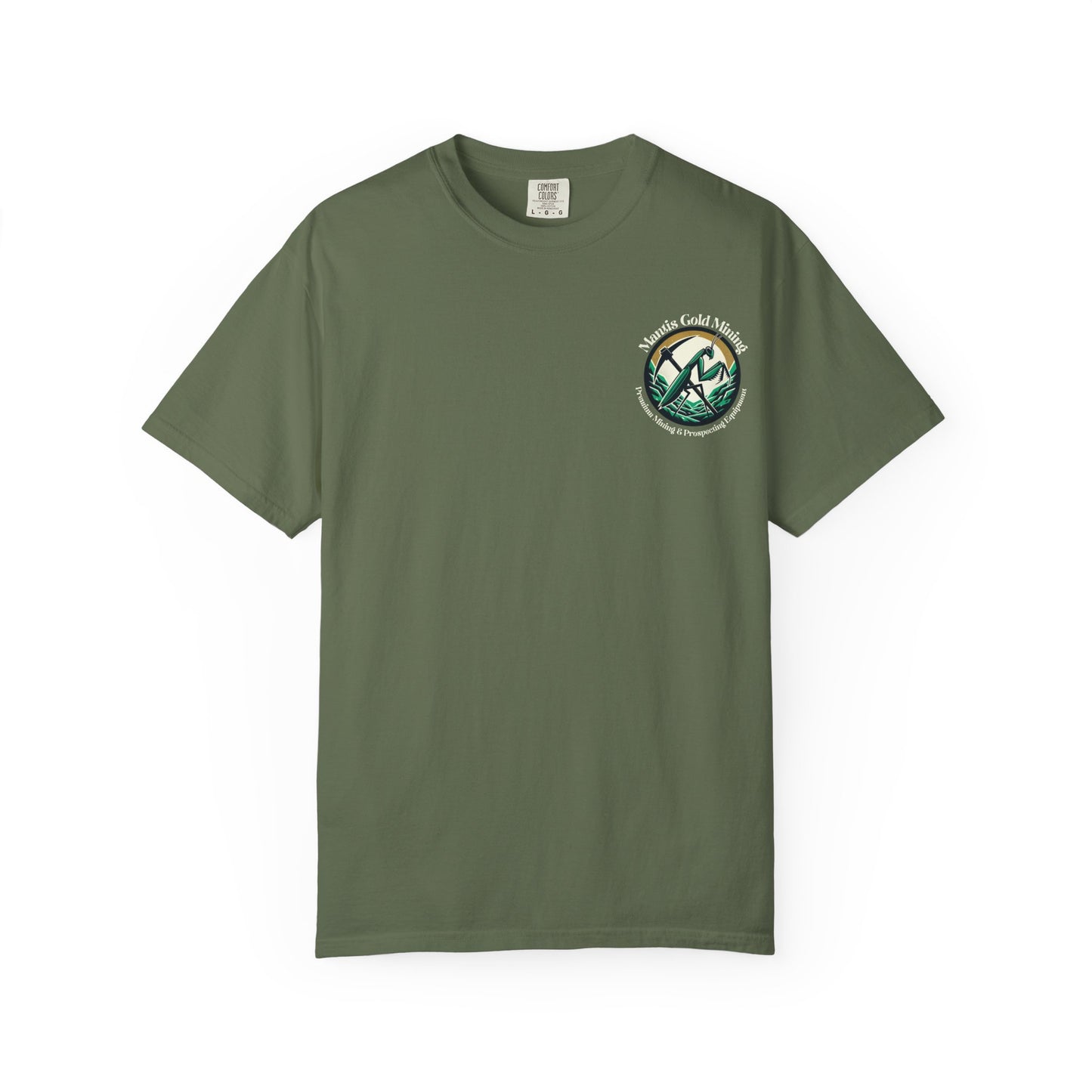 Mantis Gold Mining T-shirt | Praying Mantis Logo Tee
