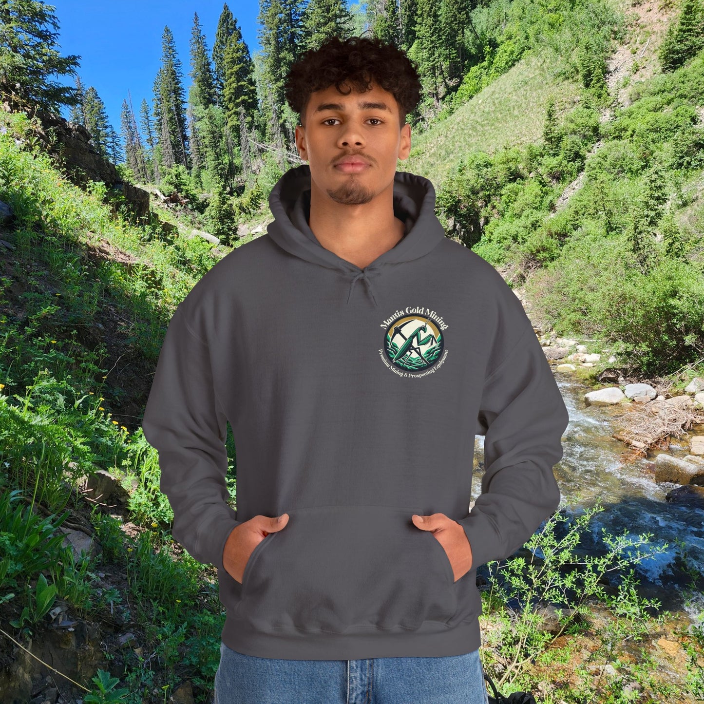 Mantis Gold Mining Unisex Heavy Blend™ Hooded Sweatshirt