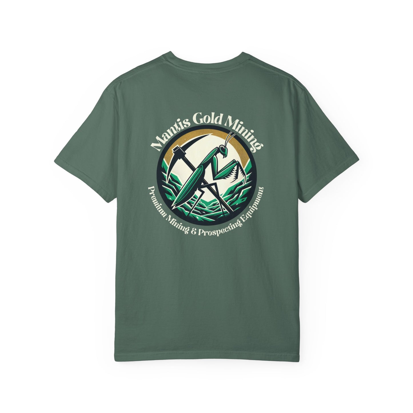Mantis Gold Mining T-shirt | Praying Mantis Logo Tee