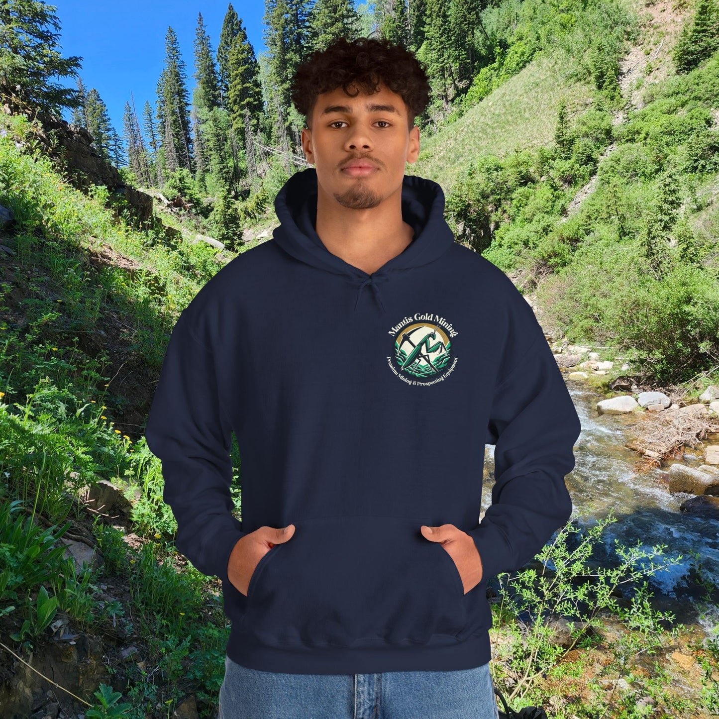 Mantis Gold Mining Unisex Heavy Blend™ Hooded Sweatshirt