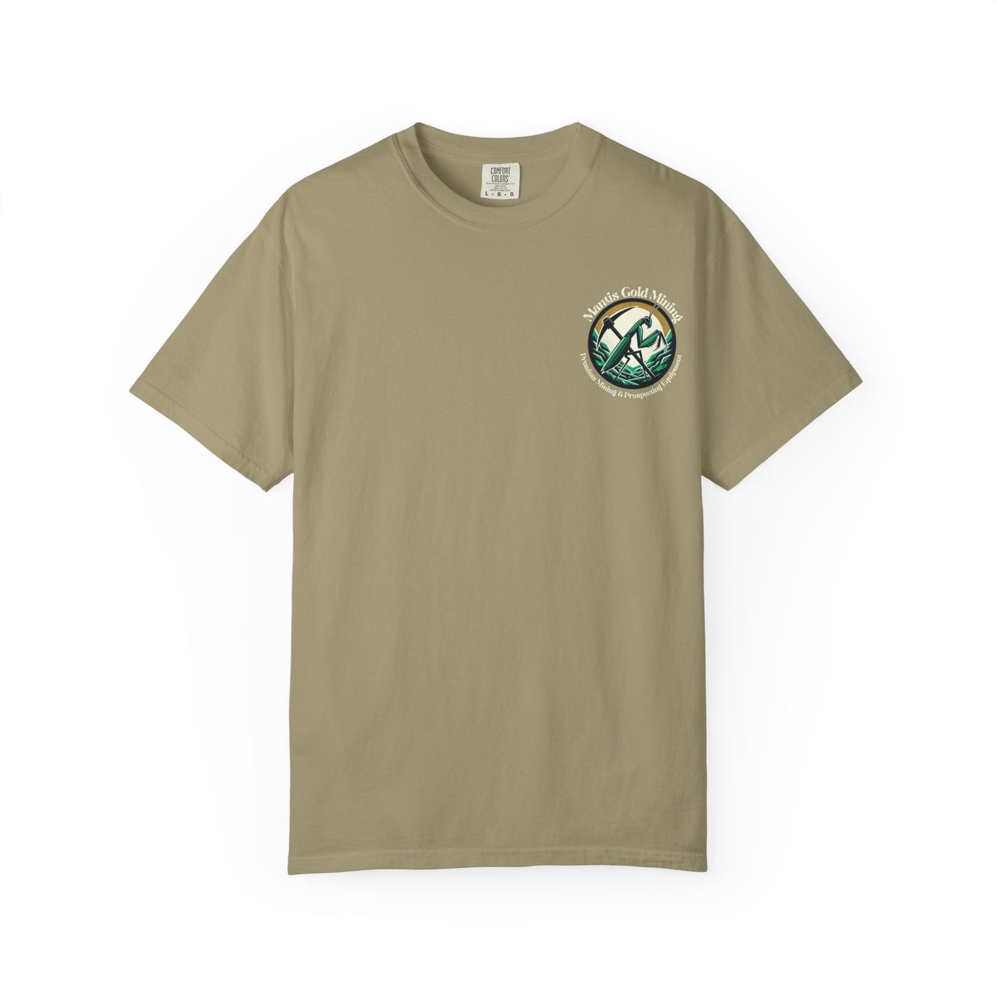 Mantis Gold Mining T-shirt | Praying Mantis Logo Tee
