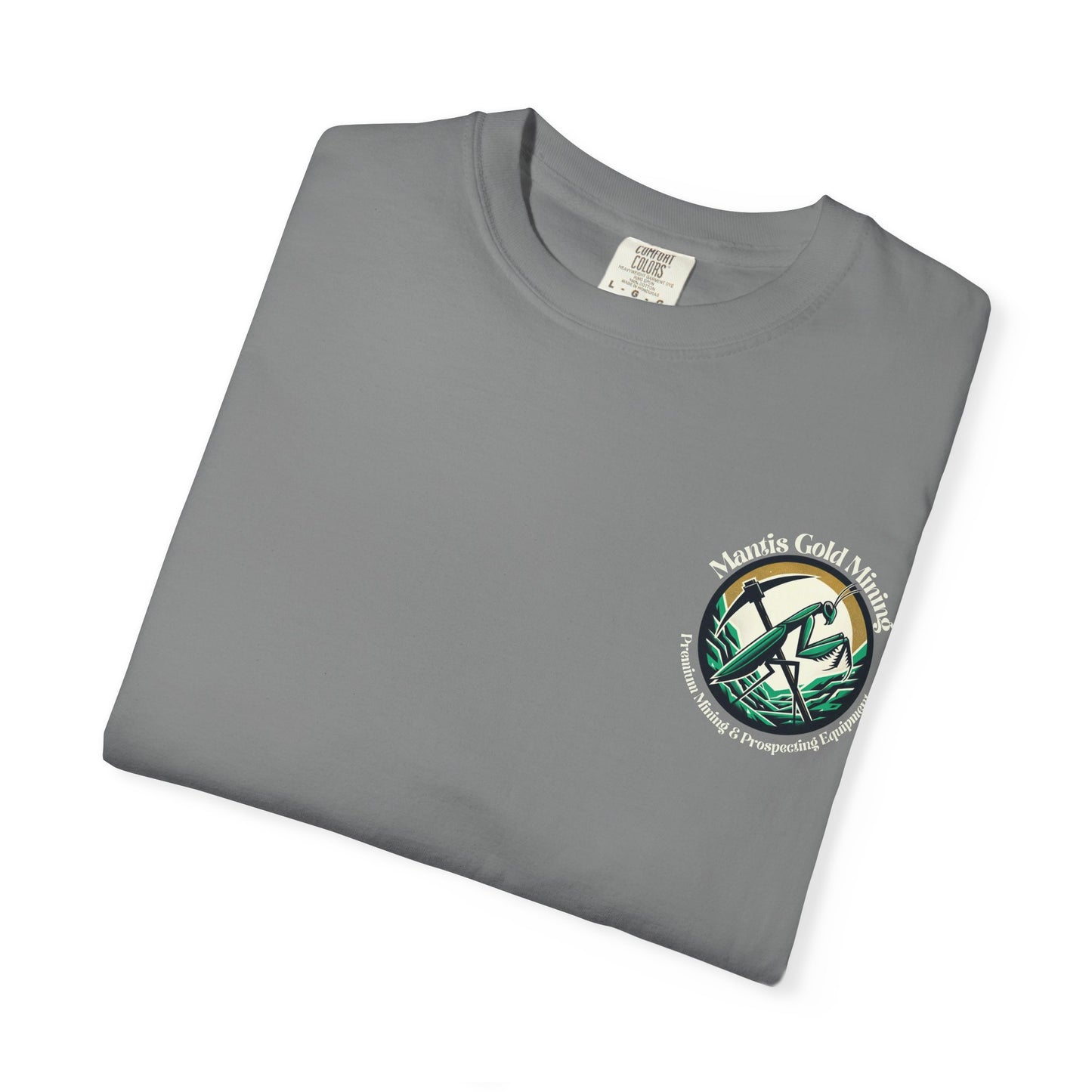 Mantis Gold Mining T-shirt | Praying Mantis Logo Tee