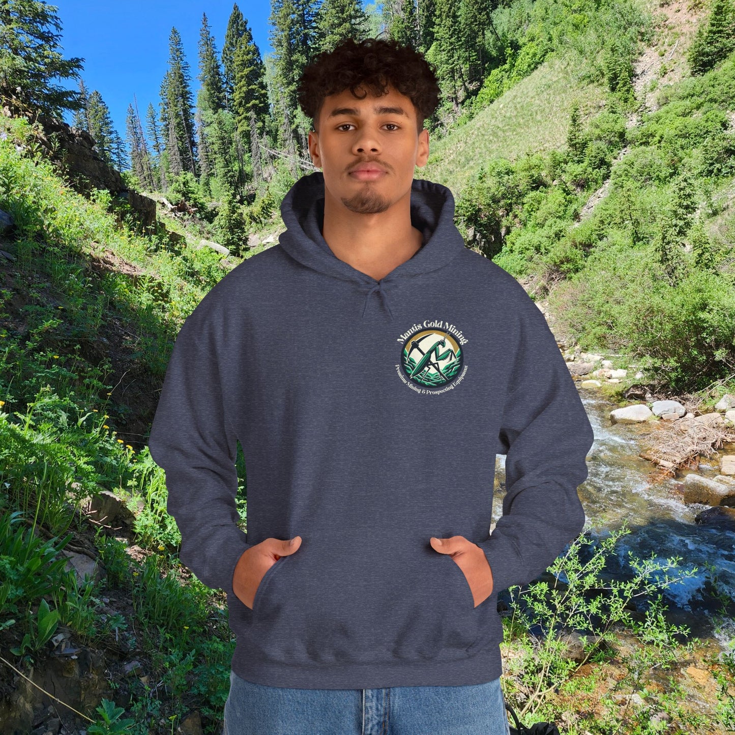 Mantis Gold Mining Unisex Heavy Blend™ Hooded Sweatshirt