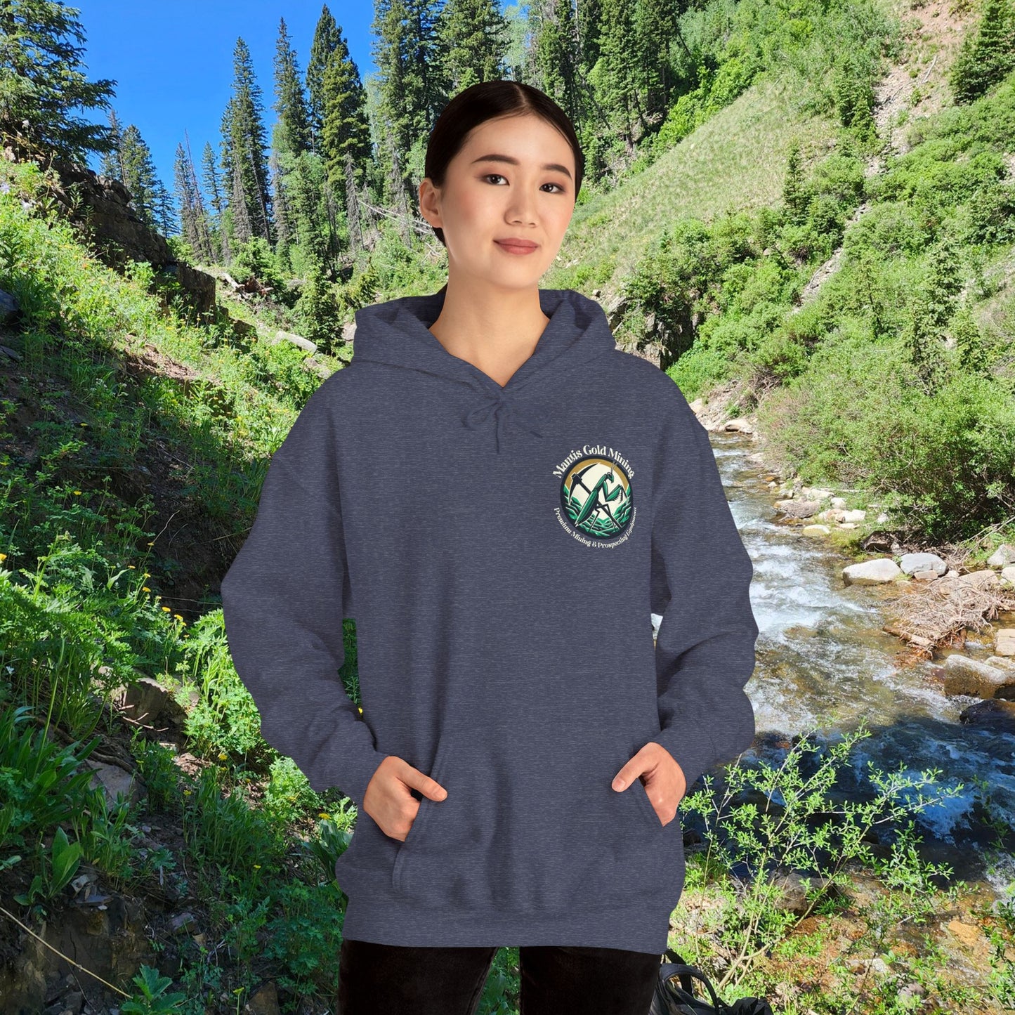 Mantis Gold Mining Unisex Heavy Blend™ Hooded Sweatshirt