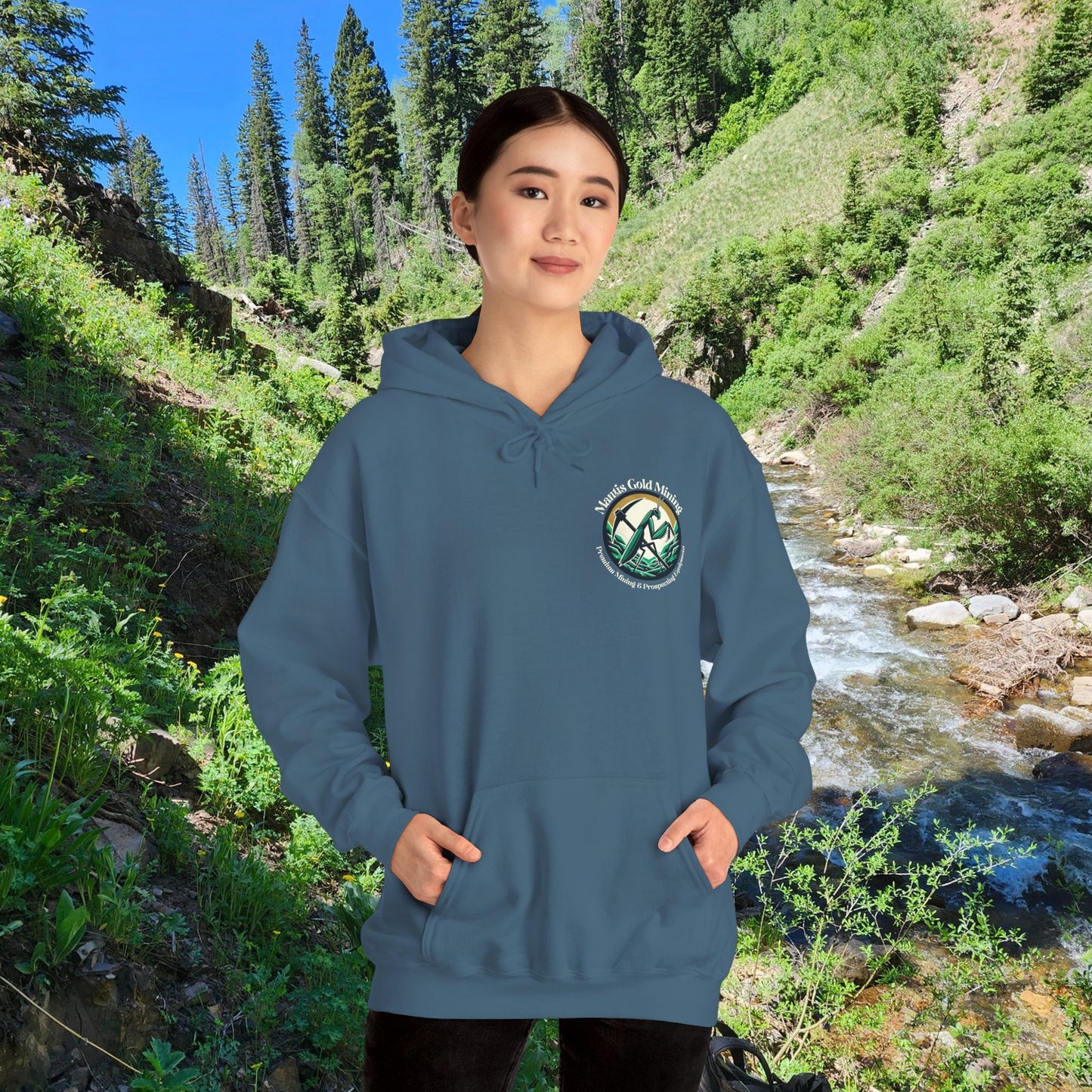 Mantis Gold Mining Unisex Heavy Blend™ Hooded Sweatshirt