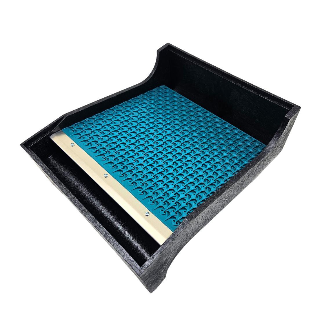 Gold Cube Tray with Micro (2nd Gen) Dream Mat | Gold Mining Equipment