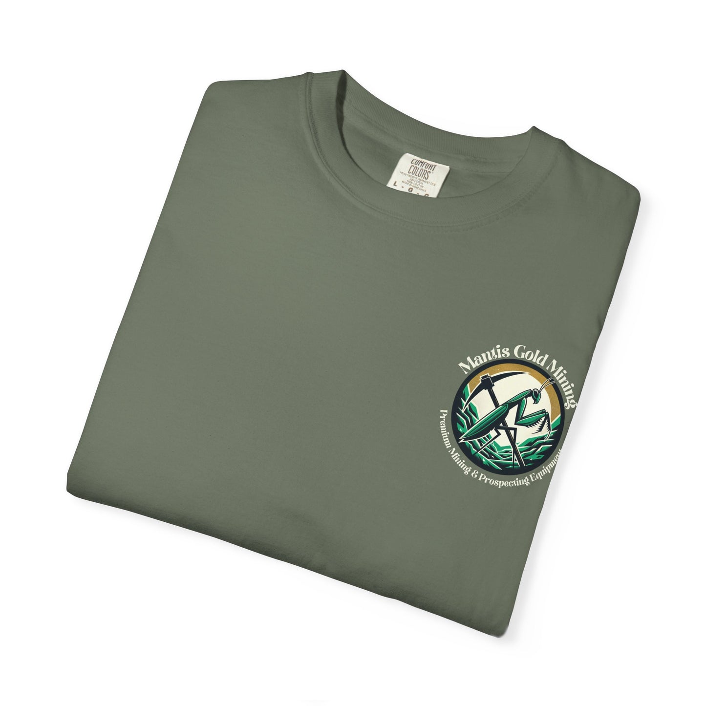 Mantis Gold Mining T-shirt | Praying Mantis Logo Tee