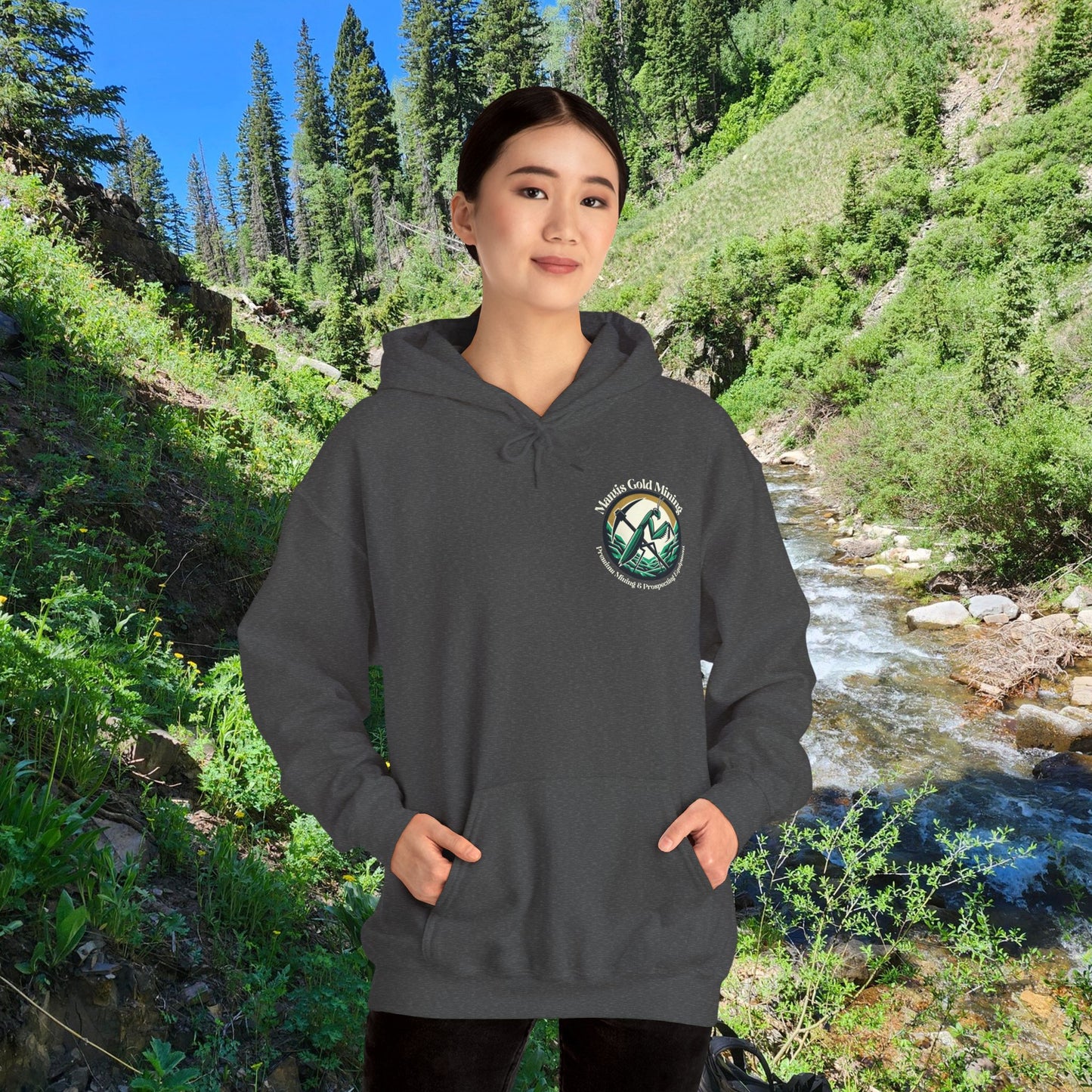 Mantis Gold Mining Unisex Heavy Blend™ Hooded Sweatshirt