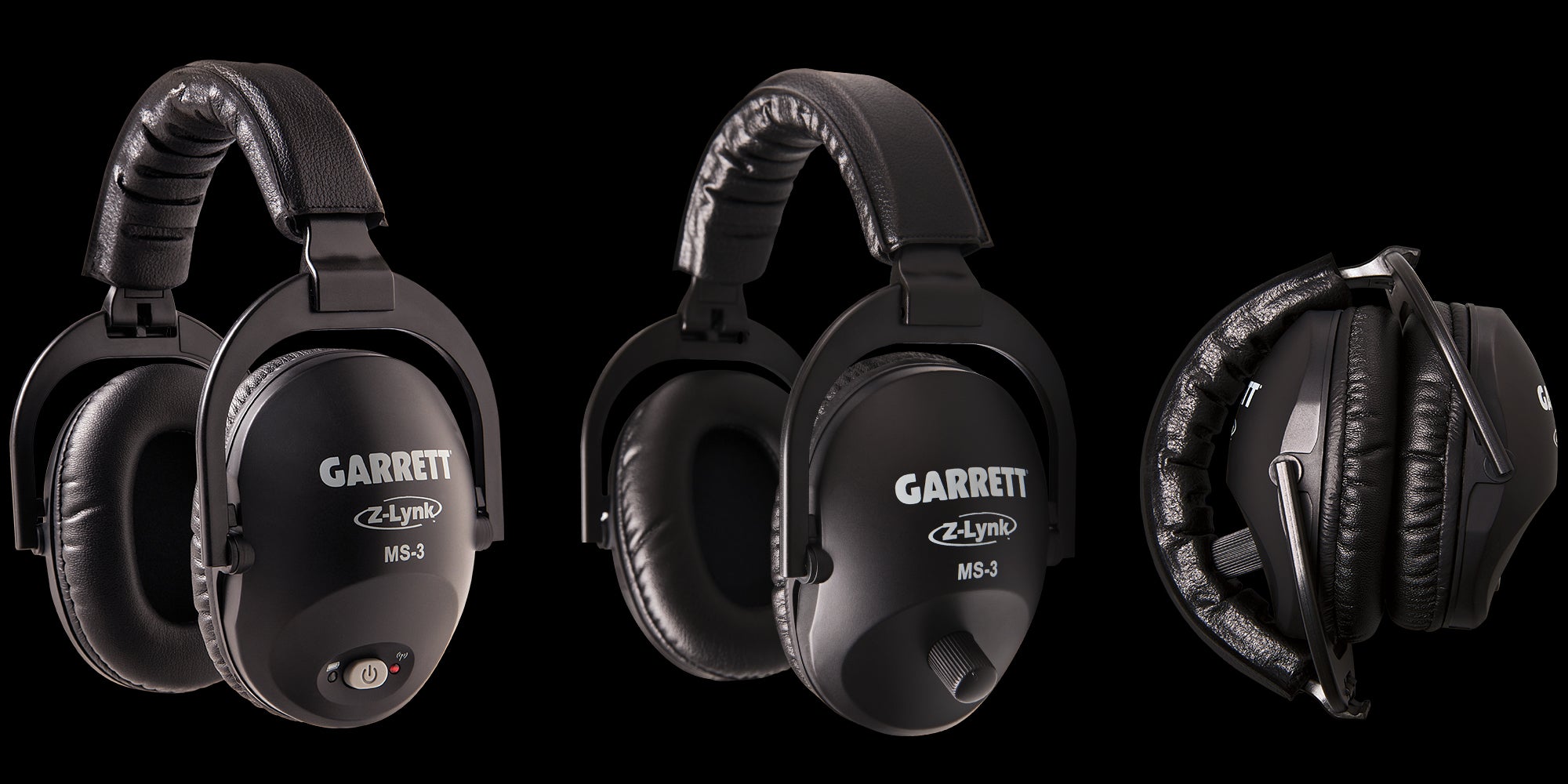 AT Max Metal Detector with 8.5" x 11" PROformance™ DD submersible searchcoil, Garrett MS-3 Z-Lynk wireless headphones and coil cover