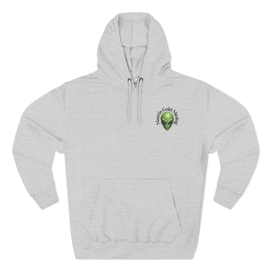 Mantis Gold Mining Alien Head Hoodie | Sci-Fi Graphic Pullover