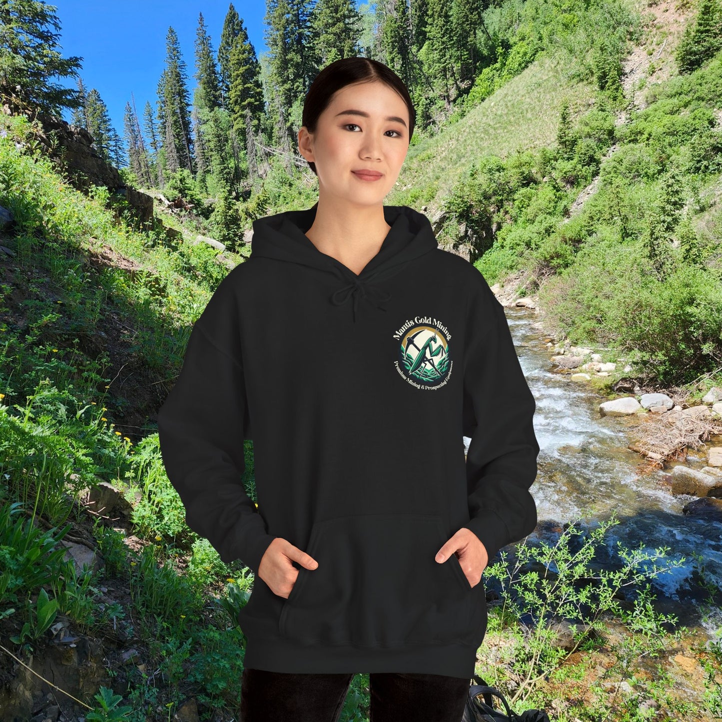 Mantis Gold Mining Unisex Heavy Blend™ Hooded Sweatshirt