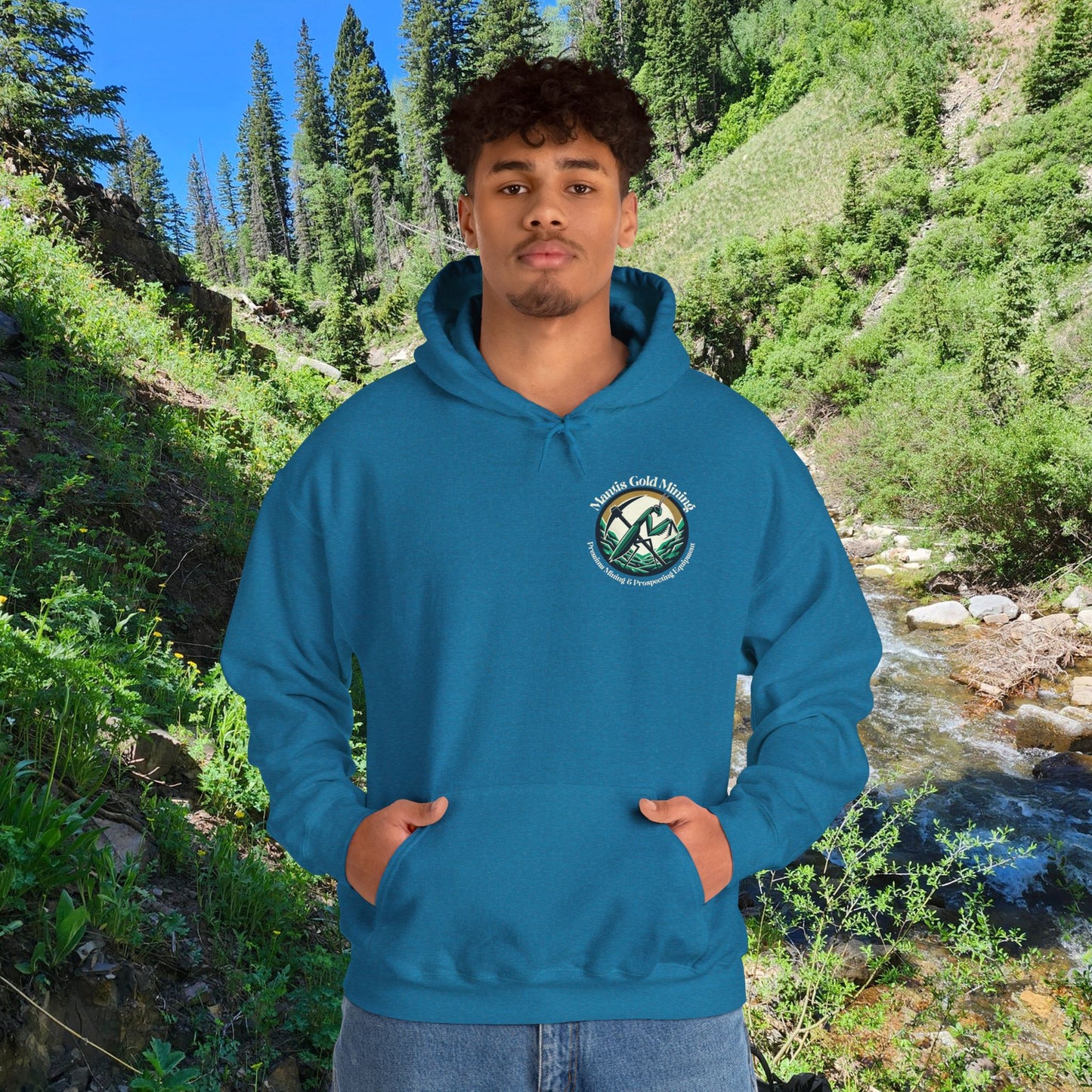 Mantis Gold Mining Unisex Heavy Blend™ Hooded Sweatshirt