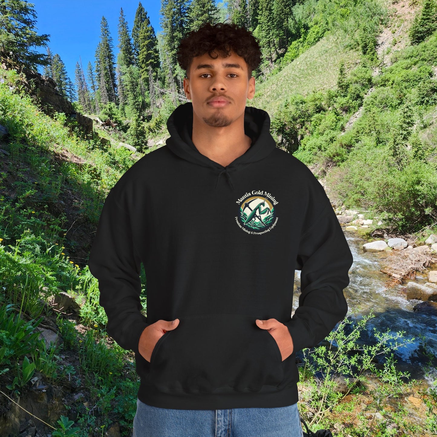 Mantis Gold Mining Unisex Heavy Blend™ Hooded Sweatshirt