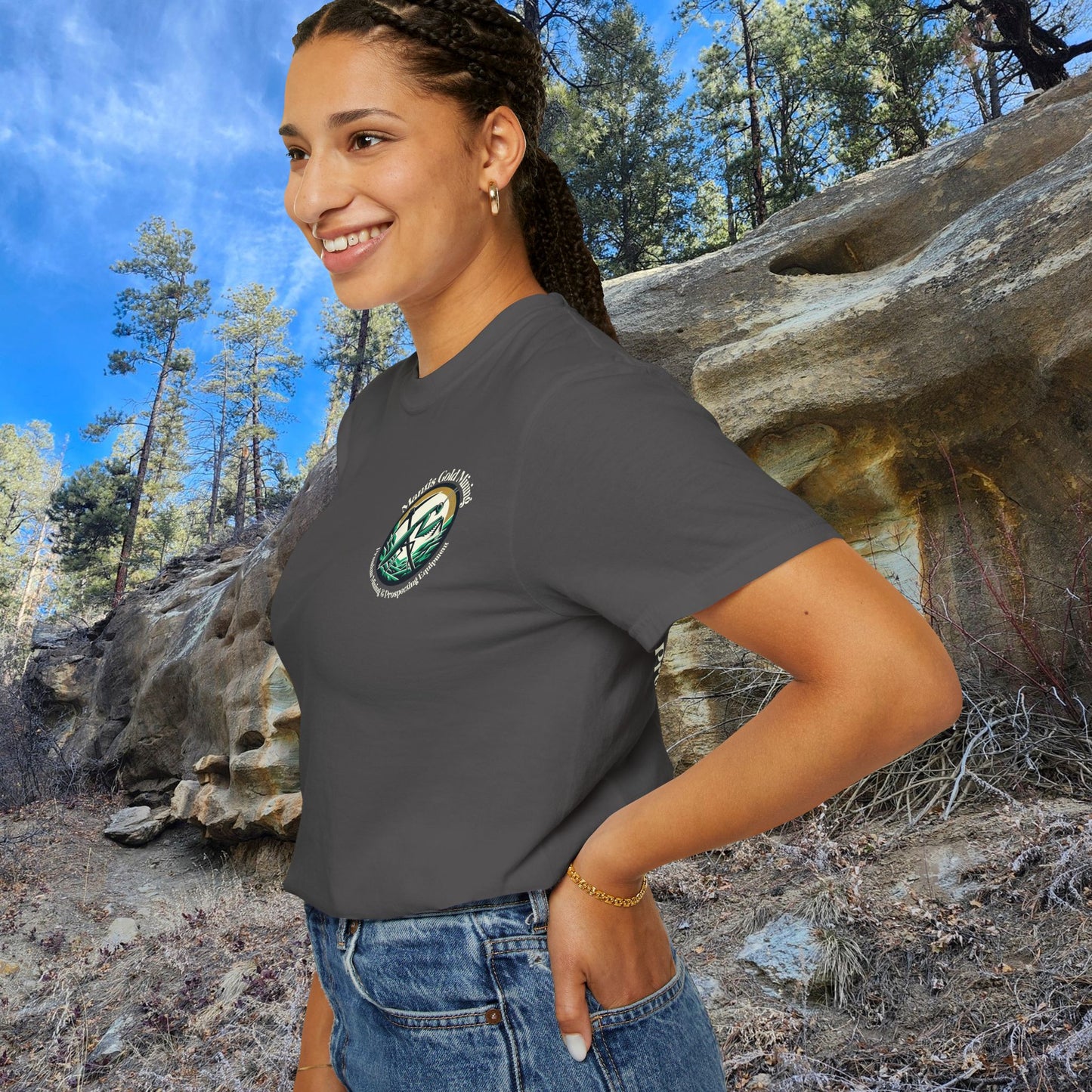 Mantis Gold Mining T-shirt | Praying Mantis Logo Tee