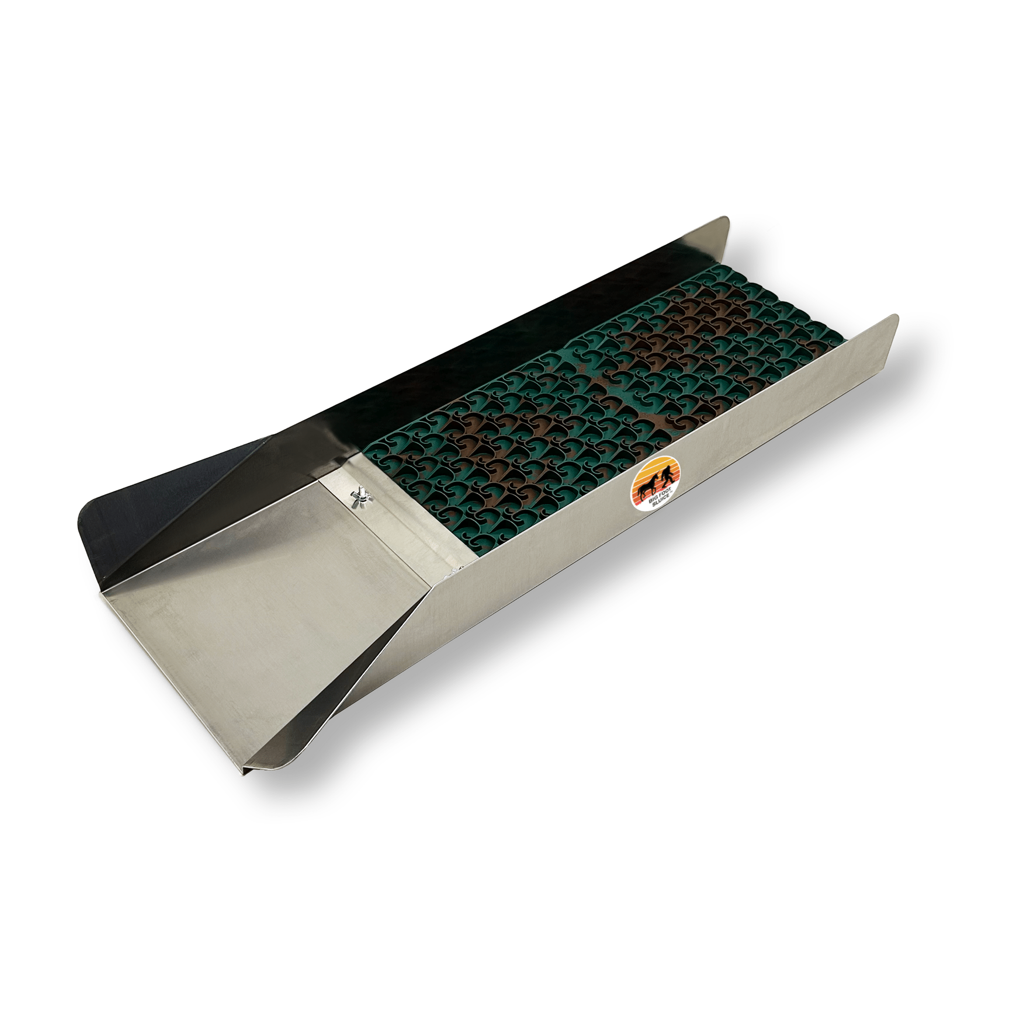 8X35 Sluice Box with Dream Mat | Gold Prospecting Equipment
