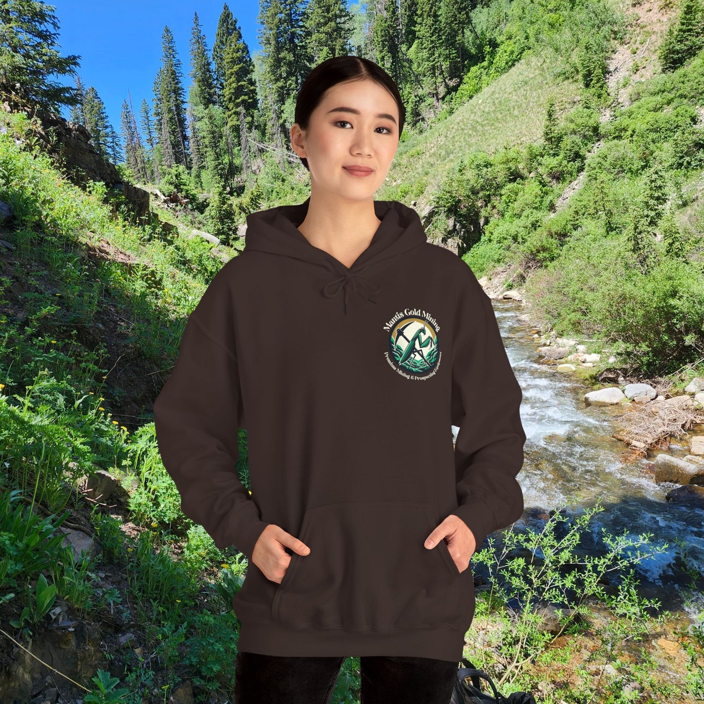 Mantis Gold Mining Unisex Heavy Blend™ Hooded Sweatshirt