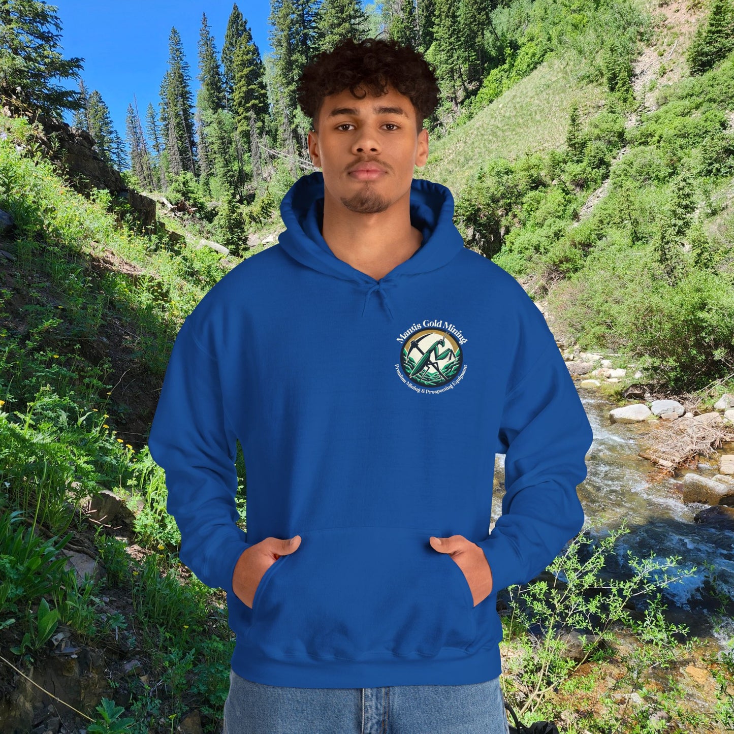 Mantis Gold Mining Unisex Heavy Blend™ Hooded Sweatshirt