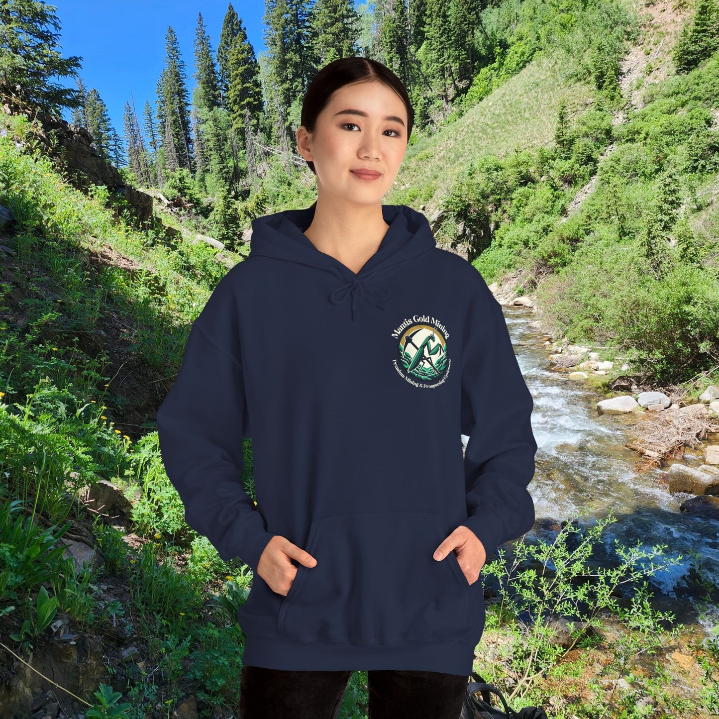 Mantis Gold Mining Unisex Heavy Blend™ Hooded Sweatshirt