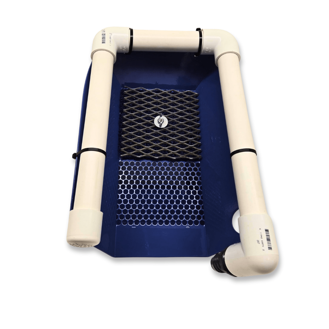 6X42 Highbanker Sluice Box with Double Dream Mat | Gold Mining Equipment