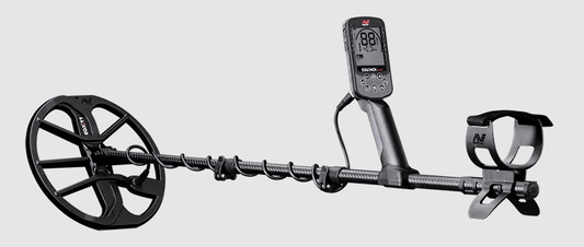 Minelab Equinox 900 Metal Detector with 11” Double-D Coil and 6” Double-D Coil