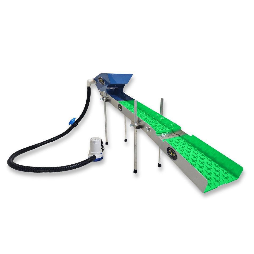 6X30 Transformer Sluice Box with Dream Mat | Gold Mining Equipment